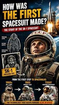 How Was the First Spacesuit Made? #shorts