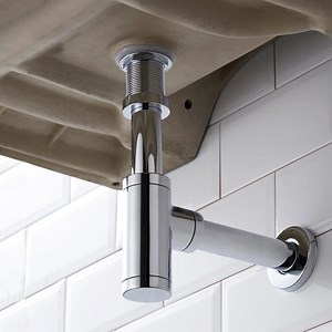 [Hot Item] Bathroom Basin Sink Sink Bottle Trap Waste Pipe Adjustable Height Drain