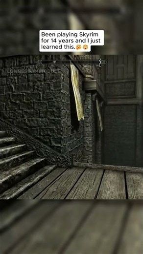 Been playing Skyrim for 14 years and I just learned this!