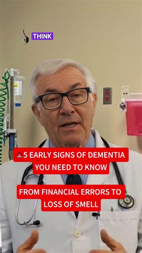 Think Dementia is just about forgetting names? Think again. 🧠 As a physician, I see many patients whose first symptoms have nothing to do with memory. Recognizing these early could change everything. 🛑 THE 5 LESSER-KNOWN SIGNS: FINANCIAL STRUGGLES: Missing payments or suddenly falling for scams. 💸 SLEEP DISORDERS: Waking up at 2 AM or acting out vivid dreams (REM Sleep Behavior Disorder). PERSONALITY SHIFTS: A calm person suddenly becoming aggressive or agitated. DRIVING ISSUES: Getting lost 