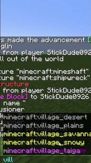 How to spawn any structure in Minecraft Java Edition #shorts