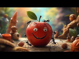 Ants an the apple a, a, a | Phonics | ABC rhymes