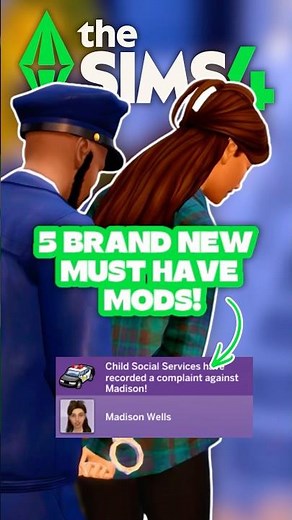 5 Brand new mods for The Sims 4✨👀 #thesims4 #sims4mods
