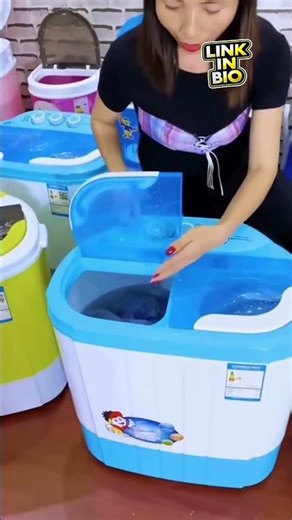 Mini Washing Machine And Dryer |Small Washing Machine With Dryer #diy #washing #homegadets #cr7
