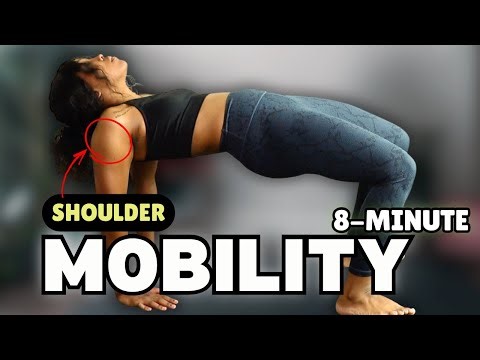 Shoulder Mobility for Upper Body Training | All Levels, 8 Minutes At Home Workout