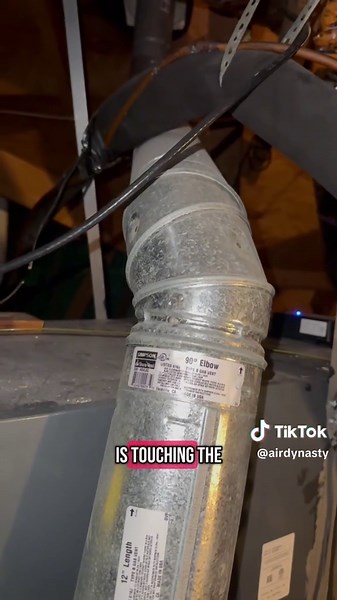 🔥 Did you know your furnace could be a fire hazard? If the flue pipe touches Armaflex insulation, it’s a major risk! Keep a safe distance between heat sources and flammable materials. Stay safe and check your setup! 🛠️ #HomeSafety #FurnaceTips #Houston #HVAC
