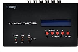 EZCAP ezcap283S 283S HDMI Video Game Recorder, Capture HDMI/Ypbpr/Composite 1080P HD Video to USB Flash Drive or HDD Directly, NO PC Needed. for PS3, PS4, Xbox360, Wiiu etc