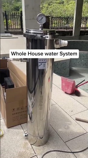 Whole House Water Filter for Well Water Homes