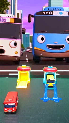 Yes Or No Tayo, Tayo the Little Bus, Tayo Bus Garage, Toys #toys​ #tayothelittlebus​ #tayo​ #bus