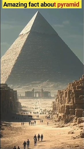 “Pyramids ka Secret Jo Science bhi Explain Nahi Kar Paayi 🤯”#facts #pyramid