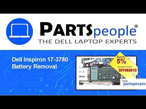 Dell Inspiron 17-3780 (P35E004) Battery How-To Video Tutorial