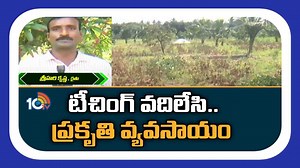 Organic Farmer : టీచింగ్ వదిలేసి.. ప్రకృతి వ్యవసాయం