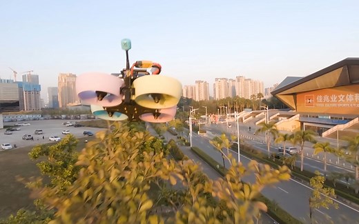 【追机】超稳追拍Racewhoop 30 涵道双机永远的快乐