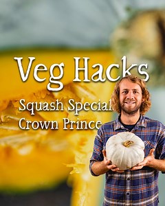Here is the grand finale of our 4 part Squash Special Veg Hack. We could say that we have saved the best for last, but that's subjective of course. Let's just say this squash doesn't have a regal name for no reason. James cuts it into wedges or 'steaks', griddles them, then serves them on a gorgeous warm hummus. Never had your hummus warm before? Then you need to try this.#LiveLifeontheVeg Find the full recipe on our website - https://www.riverford.co.uk/recipes/squash-steaks-warm-hummus | River