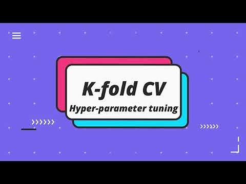 K-fold cross validation (hyper-parameter tuning) in Python