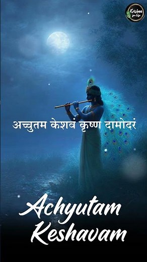 Achyutam Keshavam Lofi | Shri Krishna Lofi Songs #krishnabhajan #krishna #krishnamantra