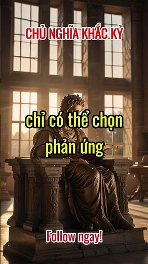 Chủ Nghĩa Khắc Kỷ - cuộc sống không công bằng