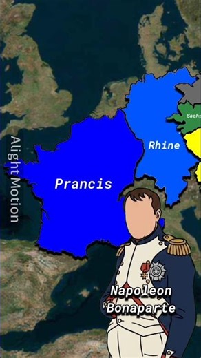 Kisah tentang Kerajaan Sachsen #mapanimation #alightmotion #shortvideo #map