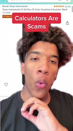 #stitch with @Carterpcs id rather use a samsung smart fridge as a calculator #carterpcs #tech #techtok #texasinstruments #calculator #algebra2