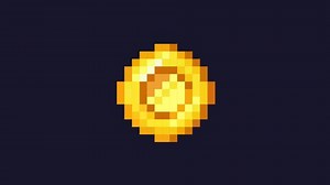 Pixel Game Coins Animation Golden Pixelated Stock Footage Video (100% Royalty-free) 1080157904 | Shutterstock