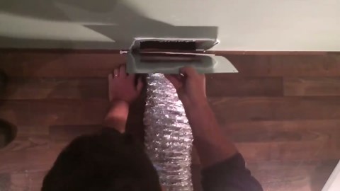 Wall Vent Under Cabinet Toe Kick Ducting Kit