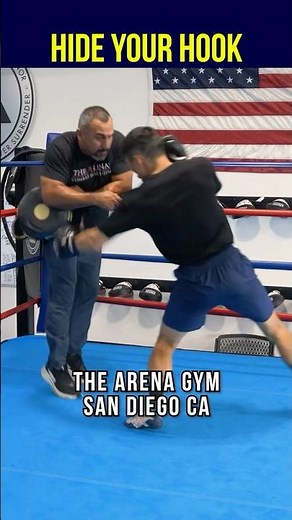 HIDE Your HOOK and DON'T TELEGRAPH! #boxing #boxeo