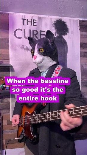 The Cure Disintegration Bass Line is so good it it is literally the hook #thecure #PostPunk #80s