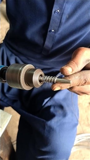 Manufacturing process of making spring molding #shorts