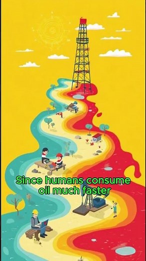 Why is oil considered a non-renewable resource?