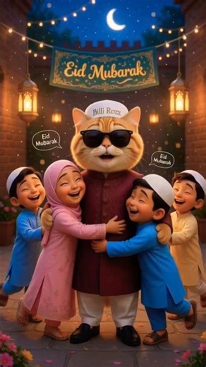 “Eid Mubarak from Billi Rozz 🤗✨”
