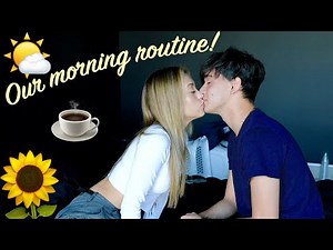 our morning routine as a couple!