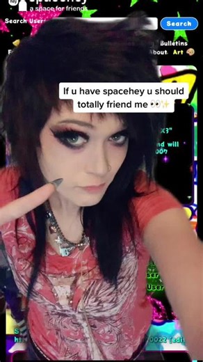 It’s the new MySpace super happy to have something a bit similar:)#scemo#spacehey#spaceheyisthenewmyspace#ogscenekid#rawring20s#2008scenekid#scenetok