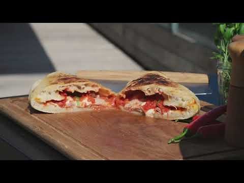 Morsø Spin Pizzaovn - Indbagt pizza/Calzone på Forno Spin