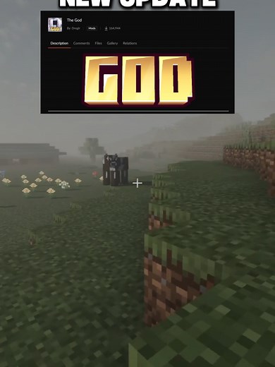 God Is Coming: Exciting Minecraft Mod Update