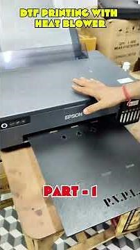 Perfect DTF Prints Without Oven – DTF Printing With Heat Blower Full Guide Part-1 #shorts #dtfguide