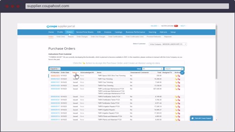 Coupa Supplier Portal Demonstration