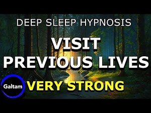 Deep Sleep Hypnosis ✨ Time Travel of the Soul ~ Discover Your Past Lives through Hypnotic Regression