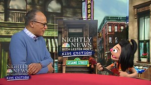As we celebrate Asian American and Pacific Islander Heritage month, a special guest joins Lester Holt in the #NightlyKids studio: Sesame Street's Ji-Young. Check out much more from this week's new episode of Nightly News: Kids Edition: https://youtu.be/wLCmKs3j1XM | NBC Nightly News with Tom Llamas