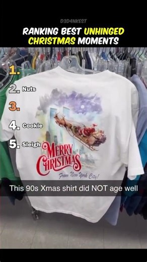 Ranking Best Unhinged Christmas Moments