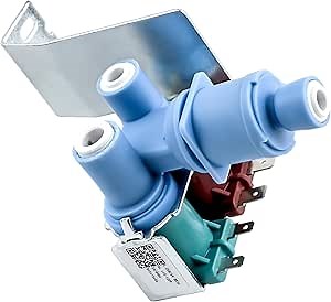 W10179146, WPW10179146 Water Inlet Valve Compatible with whirlpool, kenmore, maytag, amana, kitchen aid and ikea Refrigerator(not all models), Replacement: W10155357, 1546655, AP6016381, PS11749668