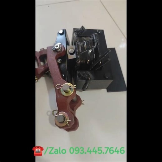 " Cụm thắng của tời điện cáp ( coil + solenoid + movable core HLGM 0011)