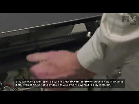 Frigidaire Dishwasher Repair - How to Replace the Kickplate Grille
