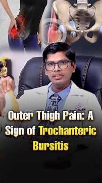 Outer Thigh Pain Relief: Doctor Explains Bursitis #trendingshorts #thighpain #bursitis #bonehealth