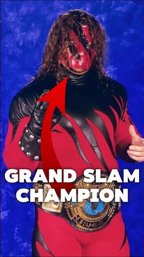 How Kane became a Grand Slam Champion #wwe #wrestling #shorts