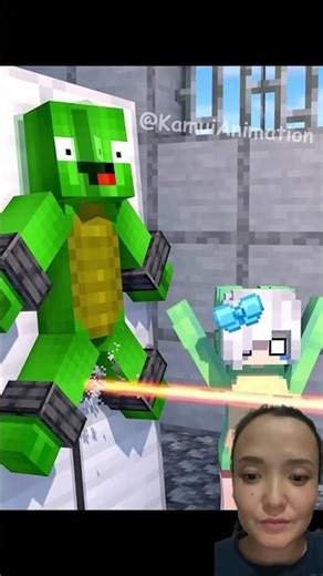 Hacker vs Super Power 😱 | Maizen Minecraft Animation #shorts