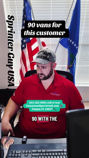 🚐💨 SprinterGuyUSA just made a huge deal by selling 90 sprinter vans to one customer — talk about fleet goals! 🔥👏 Nobody in the country is moving sprinters like this. 🚀 Don’t miss your chance to lock in the best deals before they’re gone! 💯 #SprinterVan #VanLife #FleetDeals #SprinterNation #VanGoals 813-262-0981 call or text Vans@southporttruck.com 📬 Tampa, FL 33637 📞 7528 N US Highway 301