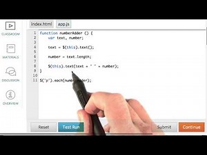 Iterating with Each Solution - Intro to jQuery