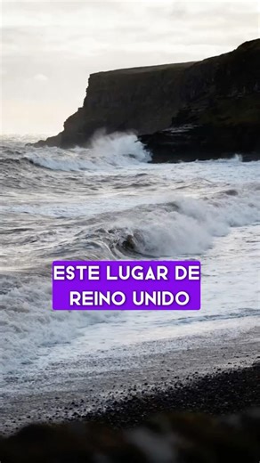 The place in the United Kingdom where the sea disappears (Robin Hood's Bay)