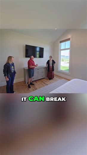 🪟 This Swan Valley custom home tour explains a key building code requirement: when window sills are lowered to about a foot off the ground, tempered glass is often required for safety. 🛡️ Unlike standard glass that breaks into sharp, jagged pieces, tempered safety glass is designed to shatter into small, blunt shards if impacted. 🛋️ This is a critical consideration for low-profile windows in high-traffic areas where a stray chair or a kicked ball could cause a break. ✨ It’s another way that c