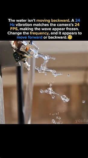 Why Does This Water Look Frozen?